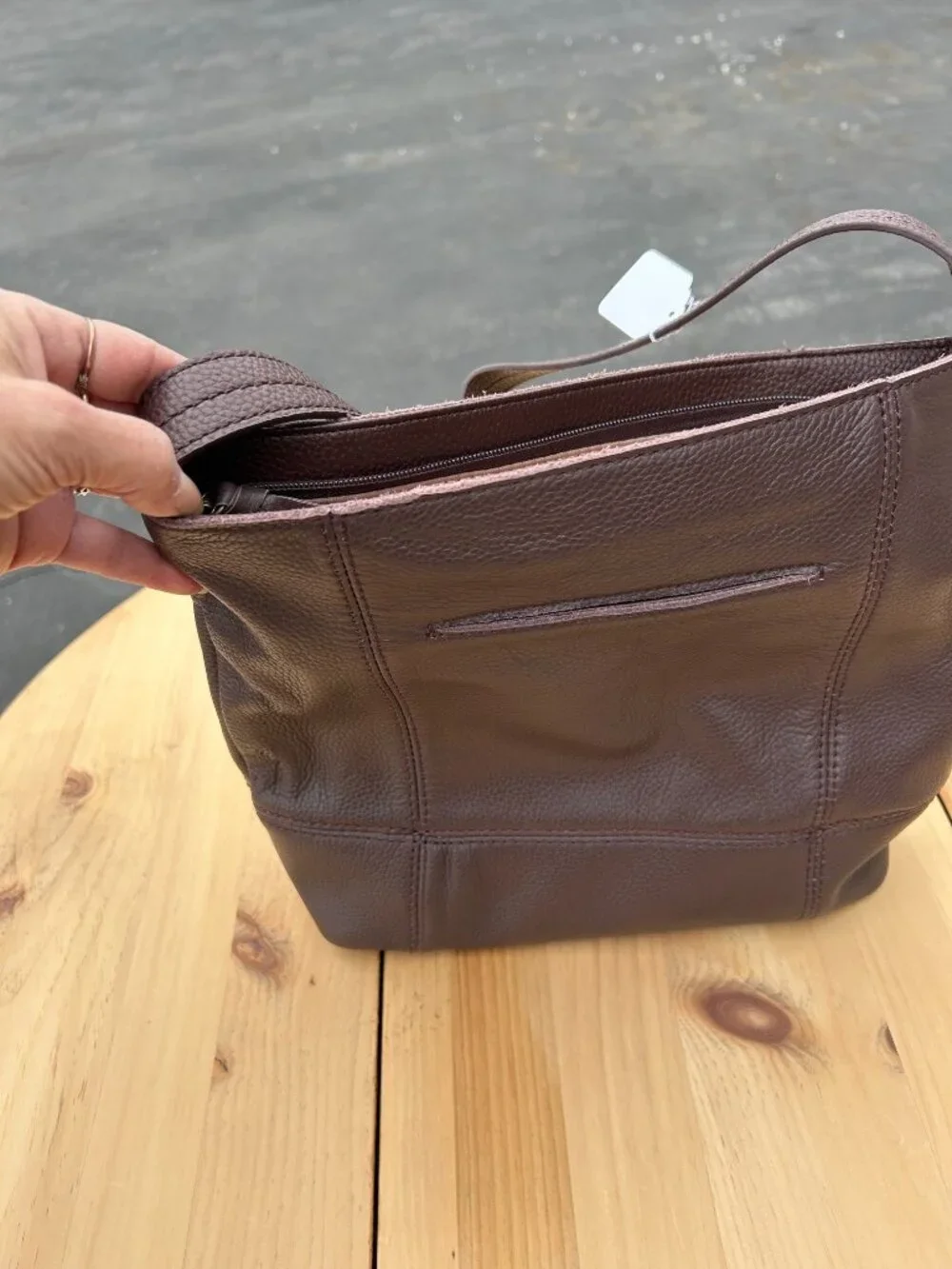 Brand New The Sak De Young Leather Hobo Shoulder Bag NWOT